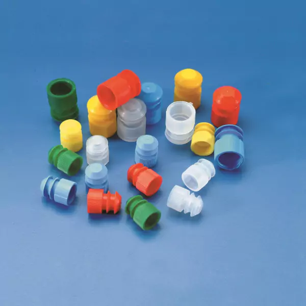 Finned Plugs for Disposable Tubes